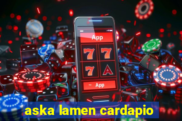 aska lamen cardapio